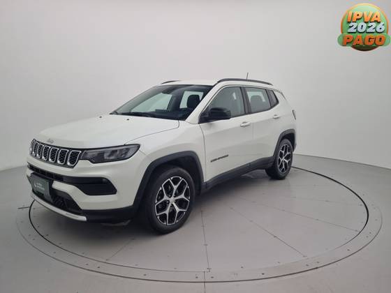 JEEP COMPASS 1.3 T270 TURBO FLEX LONGITUDE AT6